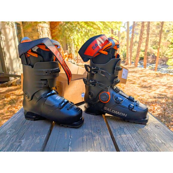 LIKE NEW 2026 Salomon Supra BOA 110 GW Ski Boots | Size 28.5 | Used 1 Day! - Picture 5 of 11